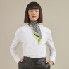 Longchamp - Bandeau de soie logo